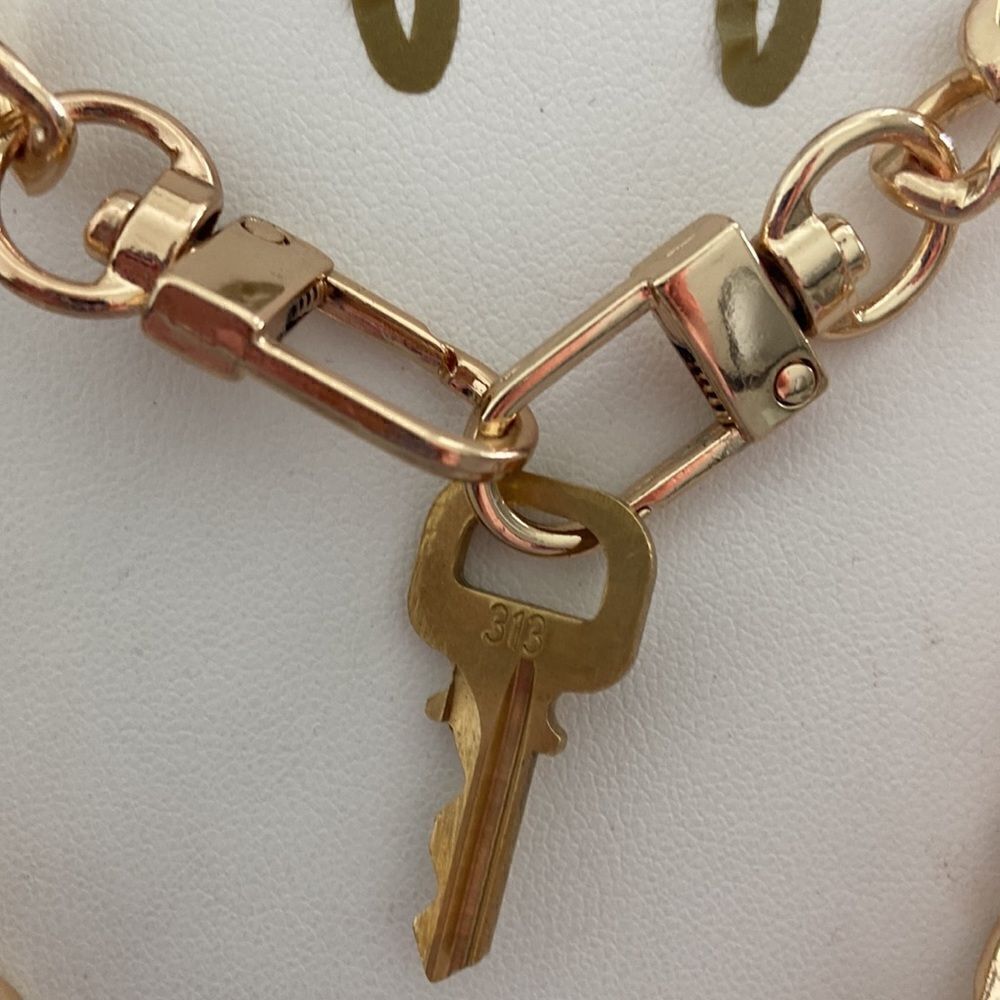 Lv Key Lock And Key With 2 Unbranded Chains - image 2